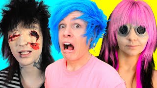 Robby Tries Spooky Halloween SFX Makeup on @JohnnieGuilbert by 5 Minute Crafts