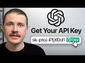 How To Get Your OpenAI / ChatGPT API Key (2025)