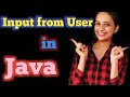 How to take user input in java  C | C++ | JAVA | PYTHON | C# Tutorial