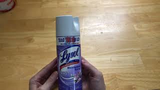 Honest Review for Lysol Disinfectant Spray, Sanitizing and Antibacterial Spray Early Morning Breeze