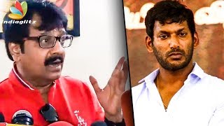 Tamil Cinema Faces a Downfall Because of Few People : Vivek Speech | Film Industry Strike