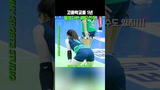 고등학교를 1년 꿇었다는 배구 선수