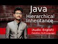 Java Hierarchical Inheritance | (Java Tutorial)