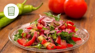 Türkischer Tomatensalat mit Vinaigrette | Chefkoch