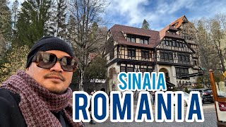 Peles Castle in Sinaia ROMANIA 🇷🇴 #sinaia #romania #castle #travelvlog #travel #explore #adventure