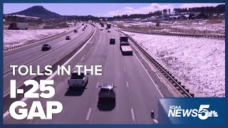 Two ways to pay tolls in The Gap