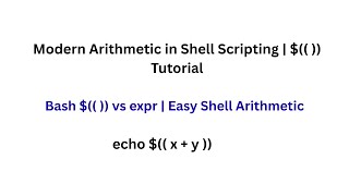 $(( )) Command Substitution in Bash — Modern Arithmetic Explained