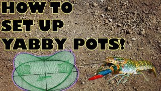 How to setup a yabby pot