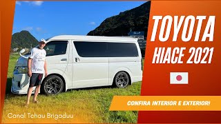 PREPARADO PARA VIAJAR! UM CARRO CONFORTÁVEL PARA RODAR AS ESTRADAS DO JAPÃO! Toyota Hiace 2021