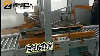 工业机器人装箱 4 axis industrial robot packing case packing robot