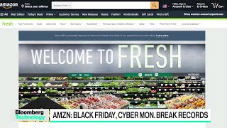 Amazon Posts Black Friday, Cyber Monday Sales Record