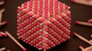 How to Make a Match Cube (Updated)