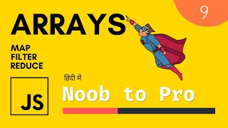 Arrays in JavaScript Explained in Hindi | Beginner to Expert 🔥 | Complete Course #9