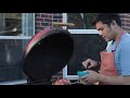 how to rotisserie a ribeye roast on a ceramic cooker