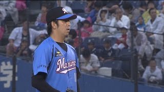 【プロ野球パ】好守連発のロッテが逃げ切り、オリックスをスイープ 2015/08/30 M5-4Bs