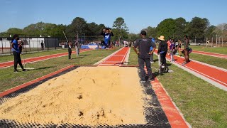 Boys Long and Triple Jump at the JPS Championship Track and Field Meet as of 1 APR 2023