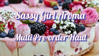 Sassy Girl Aroma 🫐 Multi Pre-order Haul