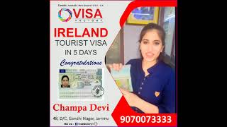 Ireland Tourist Visa in 5 days