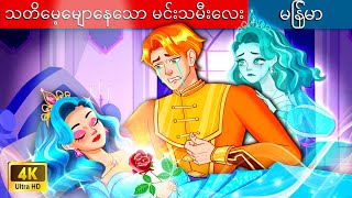 သတိမေ့မျောနေသော မင်းသမီးလေး 👸 True Love's Kiss In Myanmar 🌜 Myanmar Fairy Tales