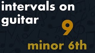 Train Your Ear - Intervals on Guitar (9/15) - Minor Sixth