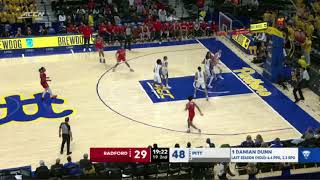 Radford vs. Pitt: Cam Corhen PnR Defense, 2024-2025 Season