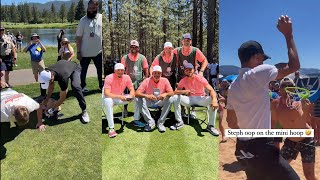 Funny Moments from Steph Curry golf tournament !