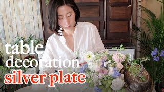 플라워레슨 80 테이블 꽃 장식 Flowerlesson 80 Table flowers decoration