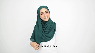 How to Style Your Shawl Everyday Shawl Tutorial | Malaysia Hijab Tutorial | Alhumaira Contemporary