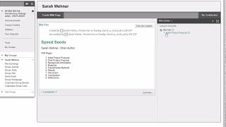 Create Blackboard Wiki Page Tutorial