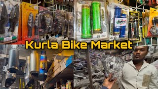 Kurla Bike Market - Modification of Hornet 2.0 - Cheap bike accessories market in Mumbai