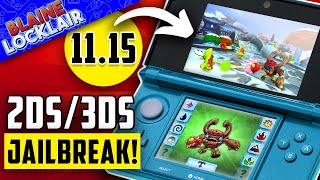 How To Jailbreak 3DS 11.15 & 2DS NEW 2022 Guide!