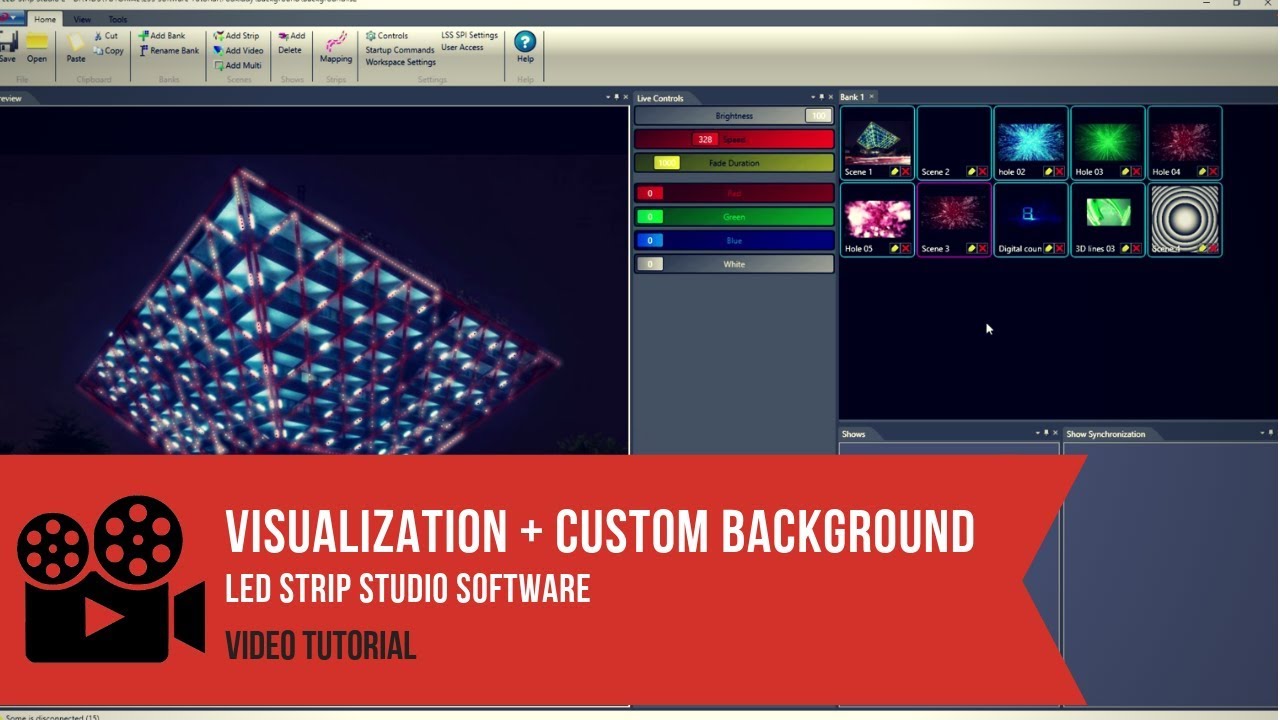 How To Create Visualization - LED Software - YouTube