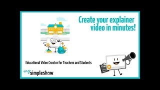 Educational Video Creator for Teachers and Students - mysimpleshow