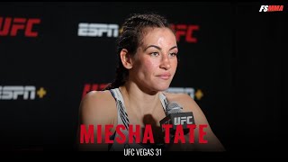Miesha Tate Full UFC Vegas 31 post-fight interview