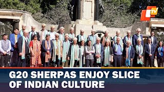 G20 Sherpas Enjoy Slice Of Indian Culture In Bengaluru | OTV News English