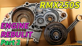 RMX250S ENGINE REBUILT PART2