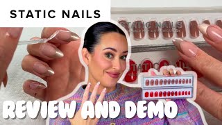 STATIC NAILS REVIEW AND DEMO!