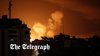 Israel launches air strikes in Lebanon and Gaza after militants fire missile barrage