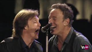 Paul McCartney & Bruce Springsteen "I Saw Her Standing There" & "Twist And Shout" Live HD Rare