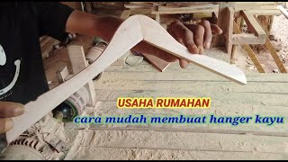 CARA MEMBUAT HANGER KAYU PALING GAMPANG