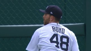 4/11/17: Boyd, McCann lead Tigers to a 2-1 victory