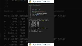 Getting Blank/Null Rows In Pandas Dataframe | Python Tutorial