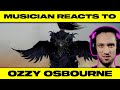 Musician Reacts To | Ozzy Osbourne - 