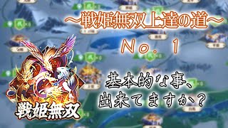 基本的な事、出来てますか？【戦姫無双上達の道 No.1】[放置少女]