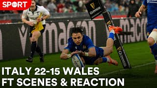 Italy 22-15 Wales | Full-time and reaction!