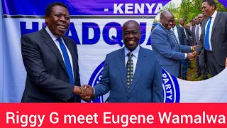 Riggy  G meet Eugene Wamalwa