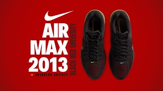 BLACK RED UNIVERSITY 2025 Nike Air Max 2013 | DETAILED LOOK + PRICE