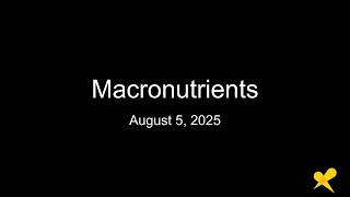 Macronutrients in Athletic Performance | Spotlight Sports Solutions Study Group