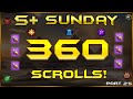 360 Scrolls gave me 4 S+ heroes! | S+ Sunday Ep. 25