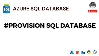 AZURE SQL provision